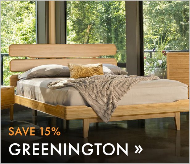 Save 15%. Greenington.