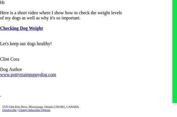 [VIDEO] Checking Weight Level Of Your Dog For Health