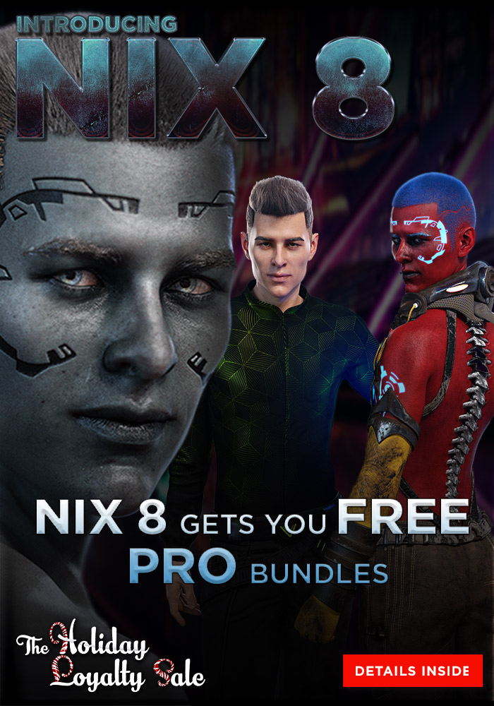 DAZ 3D: Introducing: Nix 8!