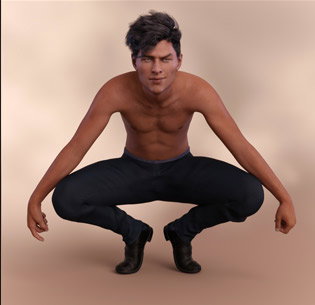 Bold Poses and Expressions for Nix 8 and Genesis 8 Male