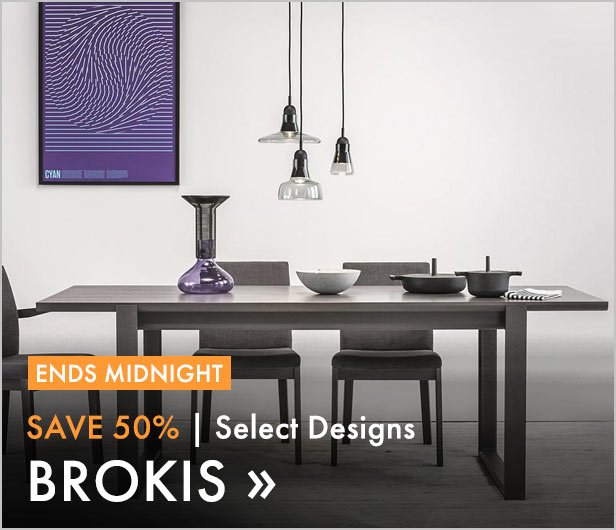 Save 50% | Select Designs. Brokis.