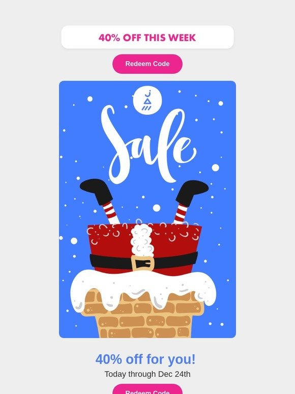 because it's the holiday season