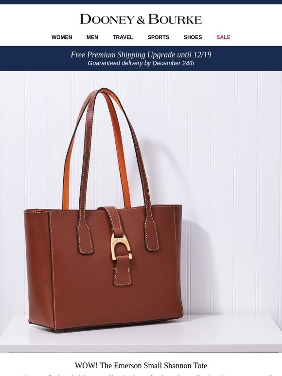 Dooney and bourke emerson best sale shannon tote