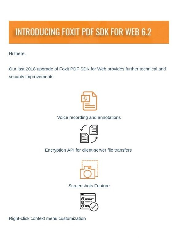 Now Available: PDF SDK for Web 6.2 - Voice Annotations, Screenshots, Security Enhancements and more