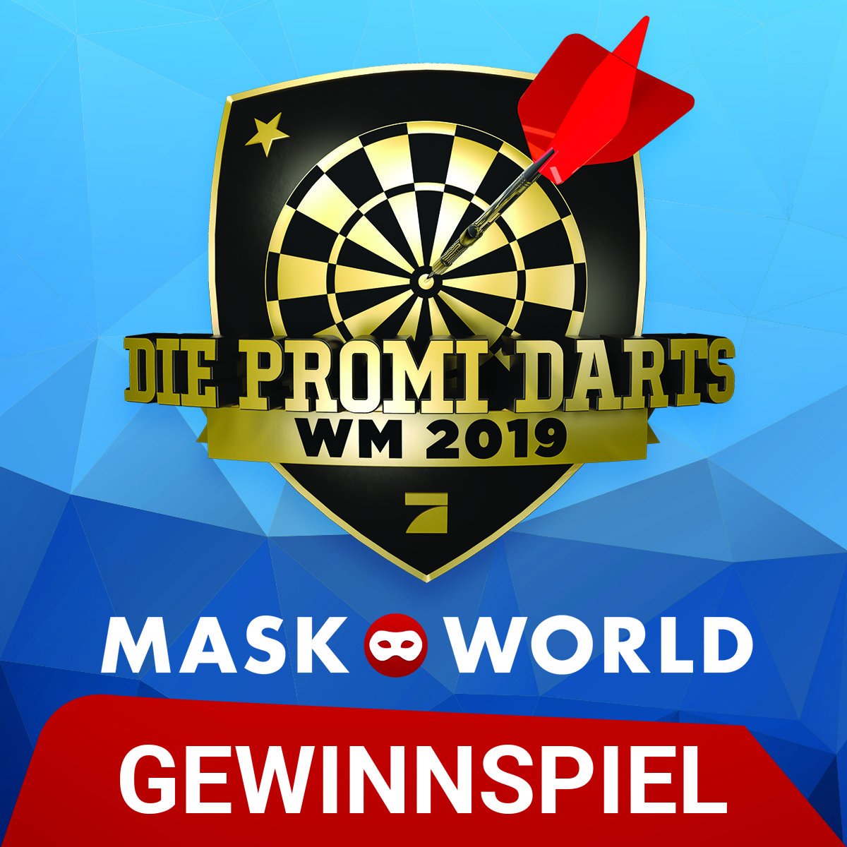 maskworld 🎉Promi-Darts-WM 2019