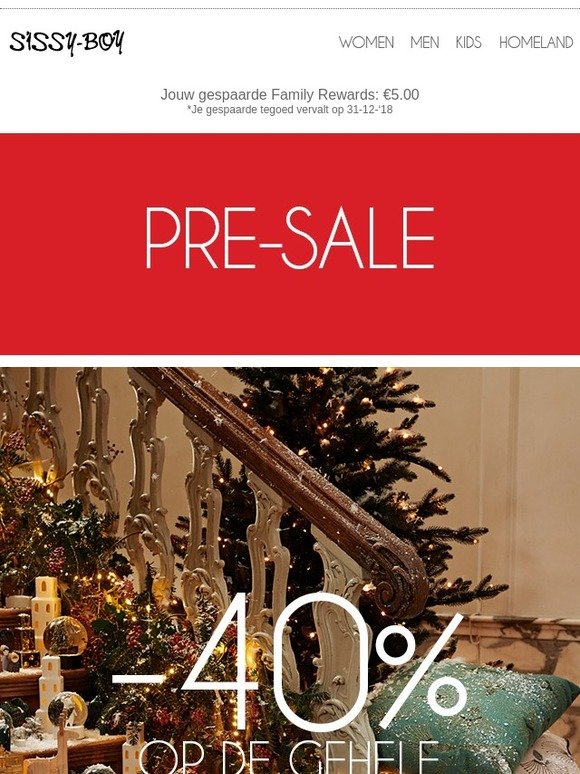 Nu nog meer Pre-Sale »