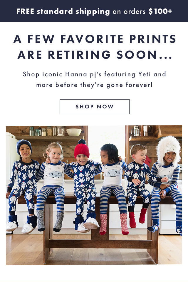 hanna andersson yeti pajamas