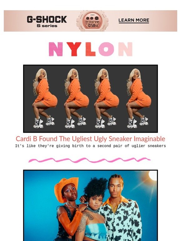 Nylon: Cardi B Found The Ugliest Ugly Sneaker Imaginable | Milled