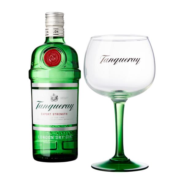 Tanqueray Gin 700ml w/ Gift Box and 1 Copa Glass