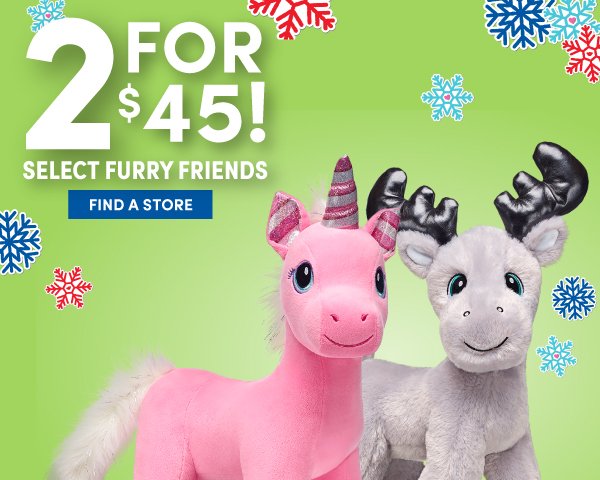 Build-A-Bear: 2 for $45 – One for You, One for a Friend! | Milled