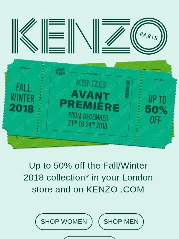 kenzo coupon