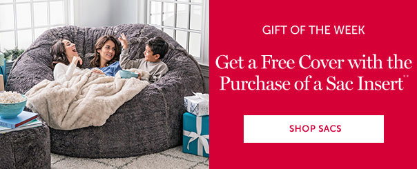 GIFT OF THE WEEK | Get a Free Cover with the Purchase of a Sac Insert** | SHOP SACS >>