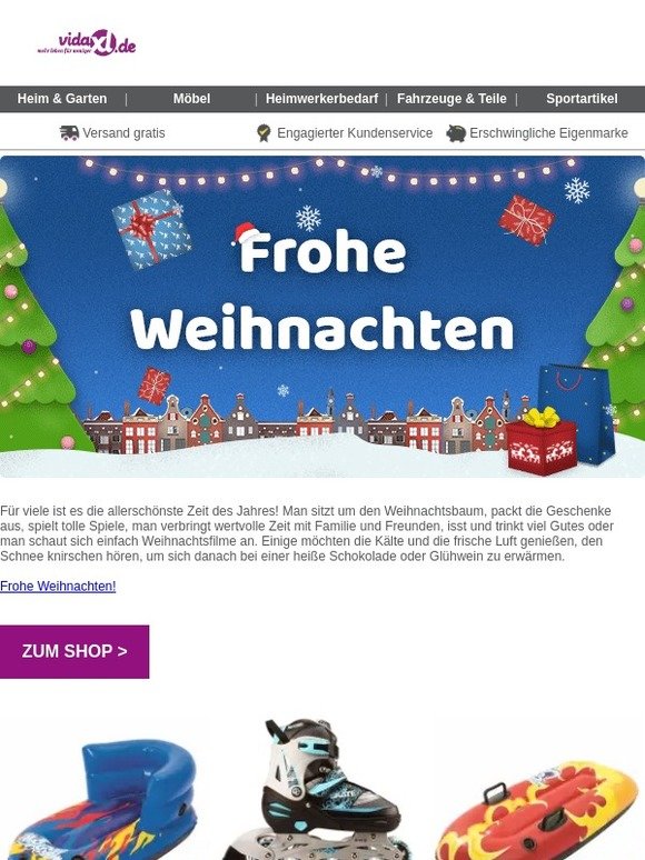 Frohe Weihnachten!