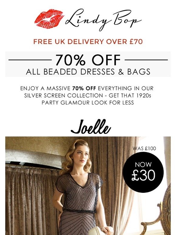 lindy bop silver screen