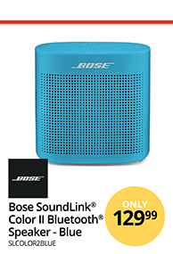 BOSE SoundLink Color II Bluetooth Speaker - Blue | Only $129.99