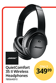 BOSE QuietComfort 35 II Wireless Headphones | Only $349.99