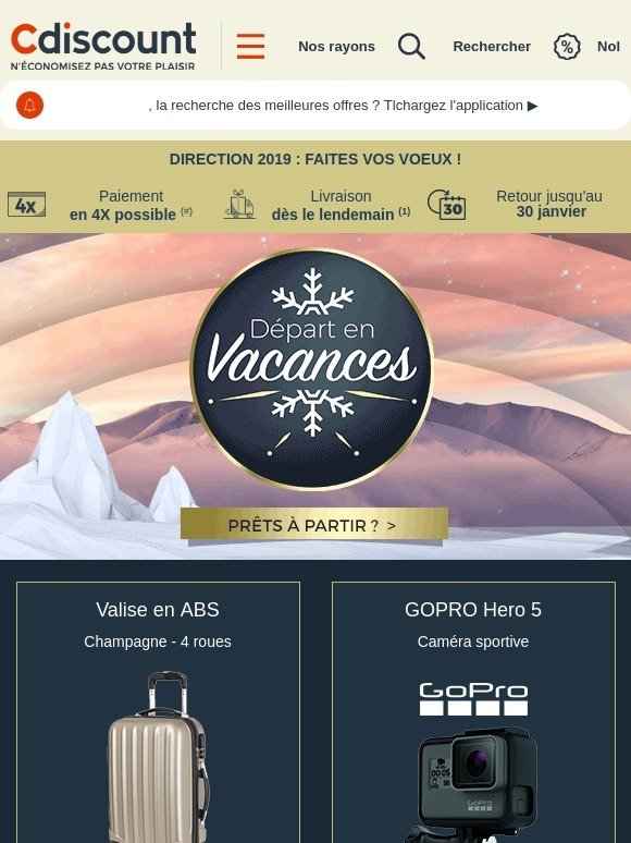 Prêt à partir ?