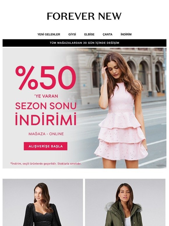 %50'ye Varan İndirim