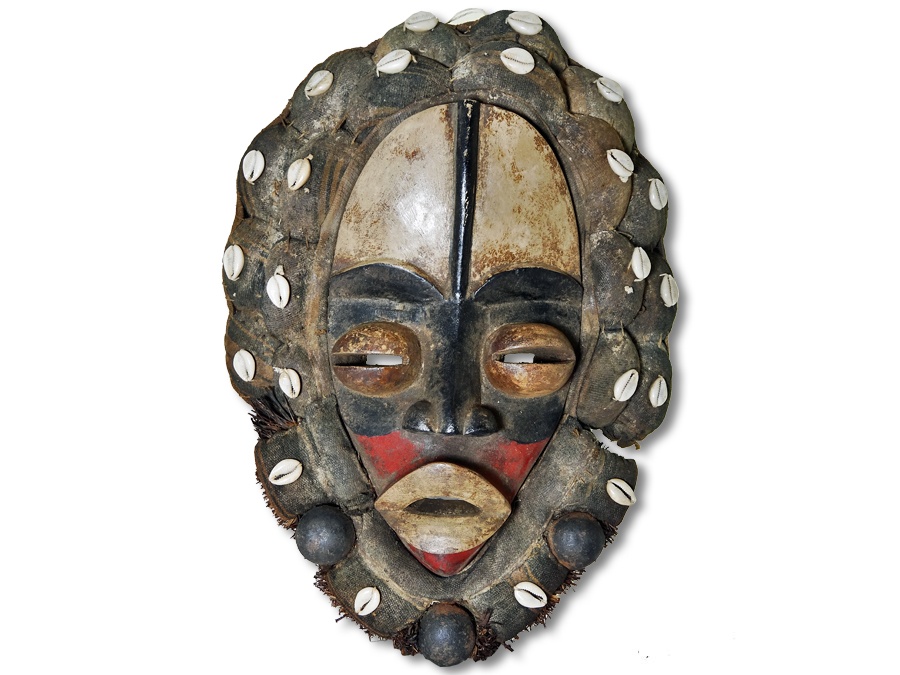 Maske der Dan Liberia/Afrika 42cm
