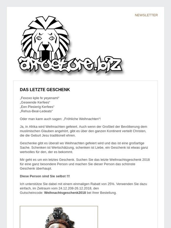 das letzte Geschenk