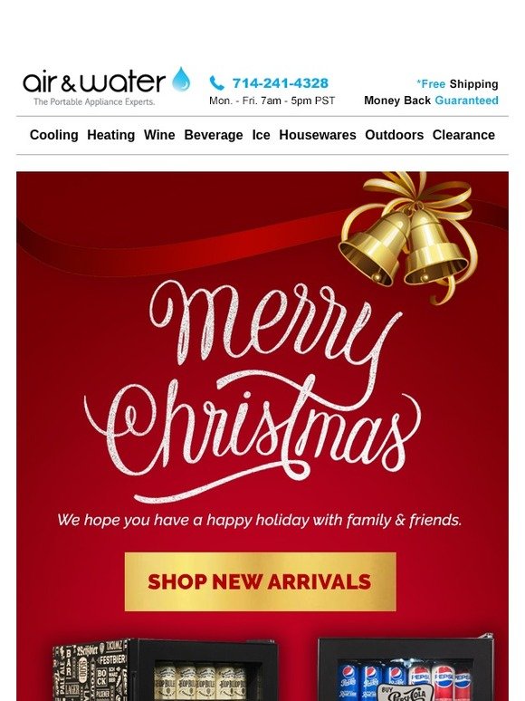 Merry Christmas from Air & Water