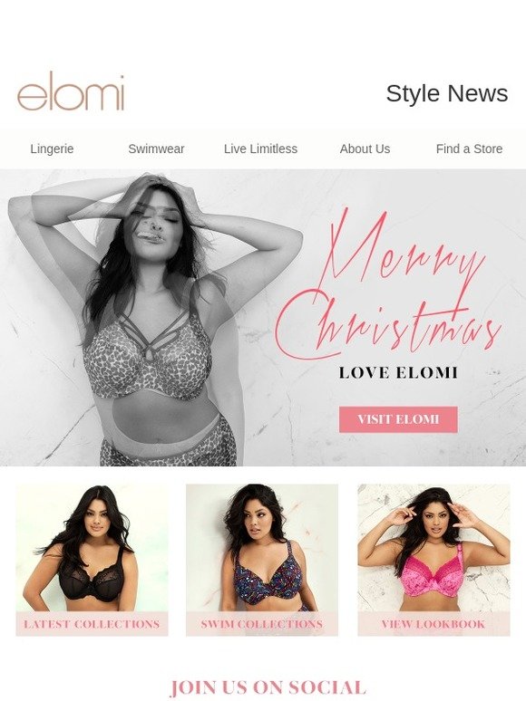We wish you a very Merry Christmas, Love Elomi