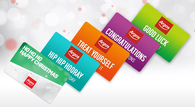 GIFT CARDS FOR CHRISTMAS