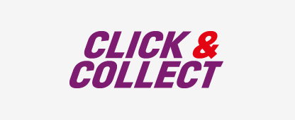 Click & Collect. Pay online, or pay when you pick up in-store.