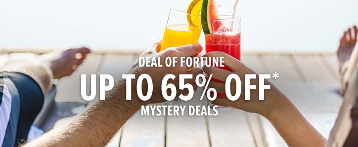 Deal of Fortune - Up to 65% Off* mystery deals.