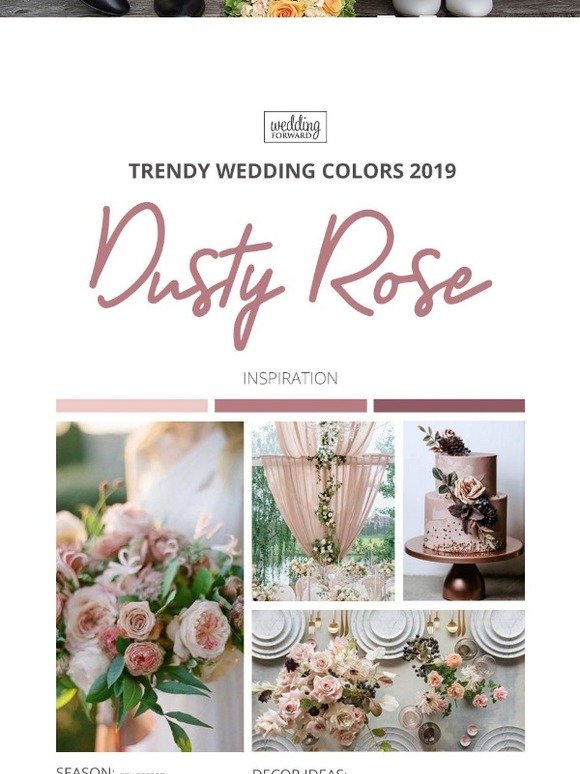 Weddingforward: Posts from 30 Popular Dusty Rose Wedding Ideas for