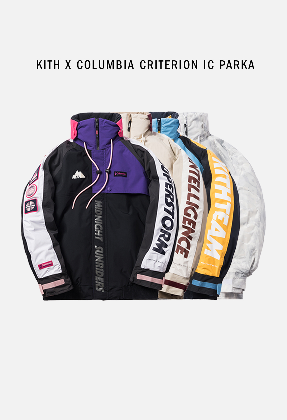 Kith x columbia 2024 criterion ic parka