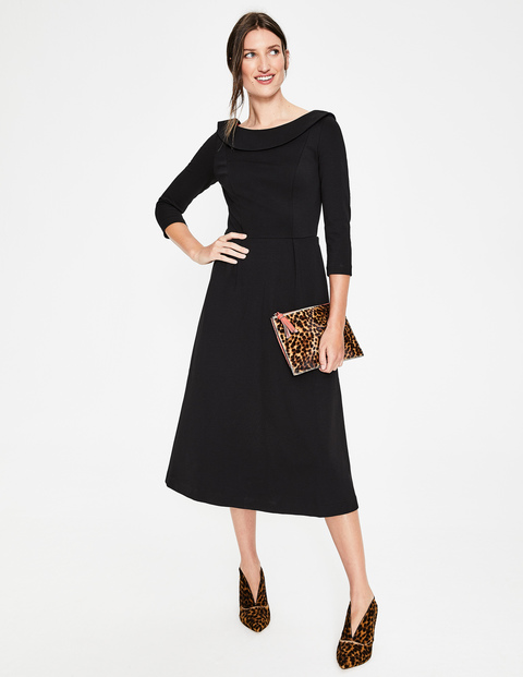 maddie ponte midi dress