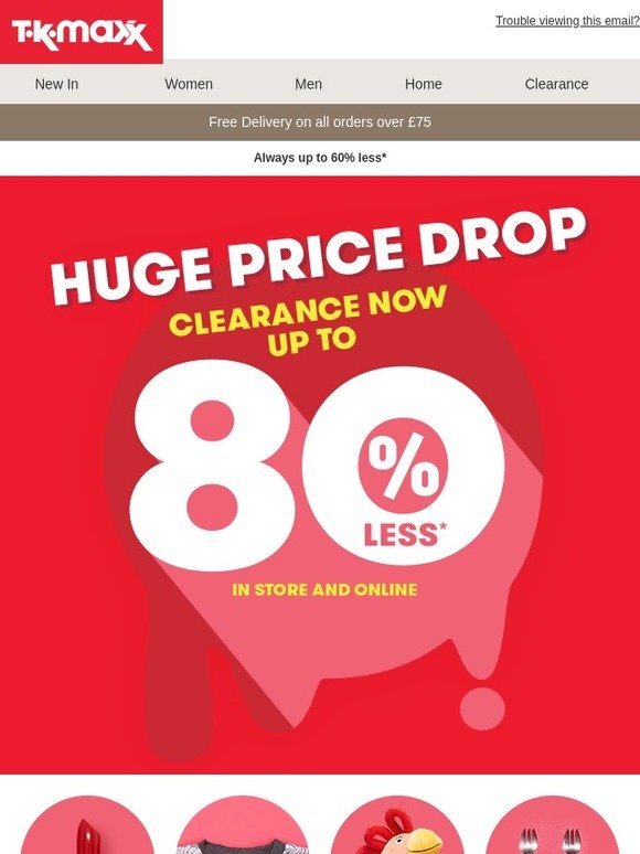 TK Maxx CLEARANCE is on Milled