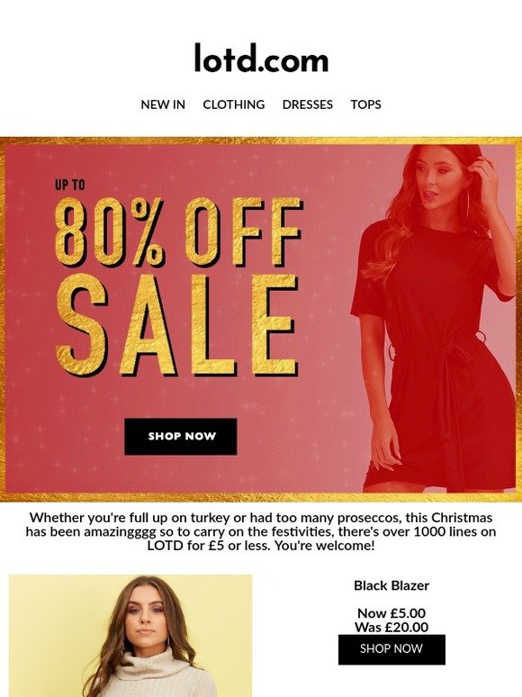 Fashion Steals at £5 or Less!