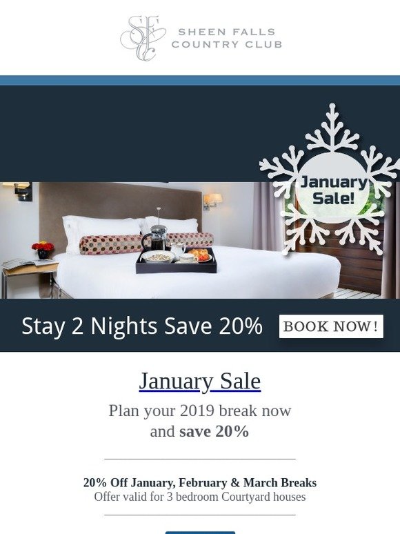January Sale! 20% OFF