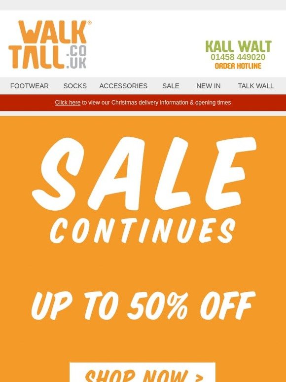 Sale continues - Grab a big-sized bargain today!