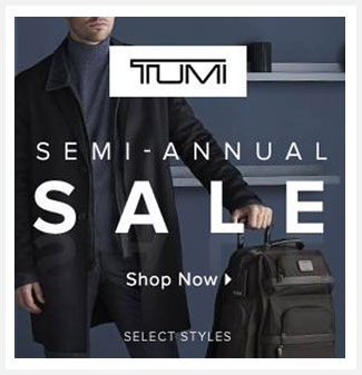 Tumi Semi-Annual Sale