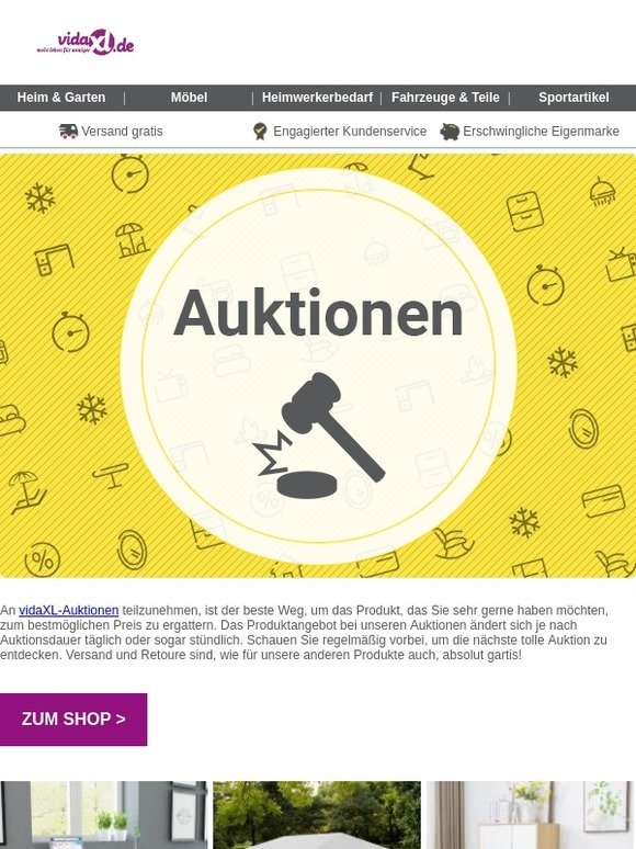 Jetzt auf Lieblingsartikel bieten