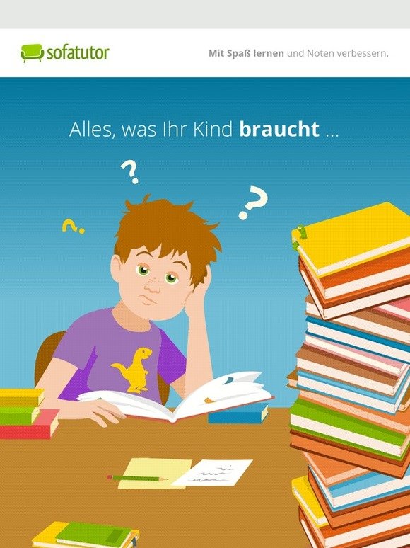 Alles, was Ihr Kind zum Lernen braucht