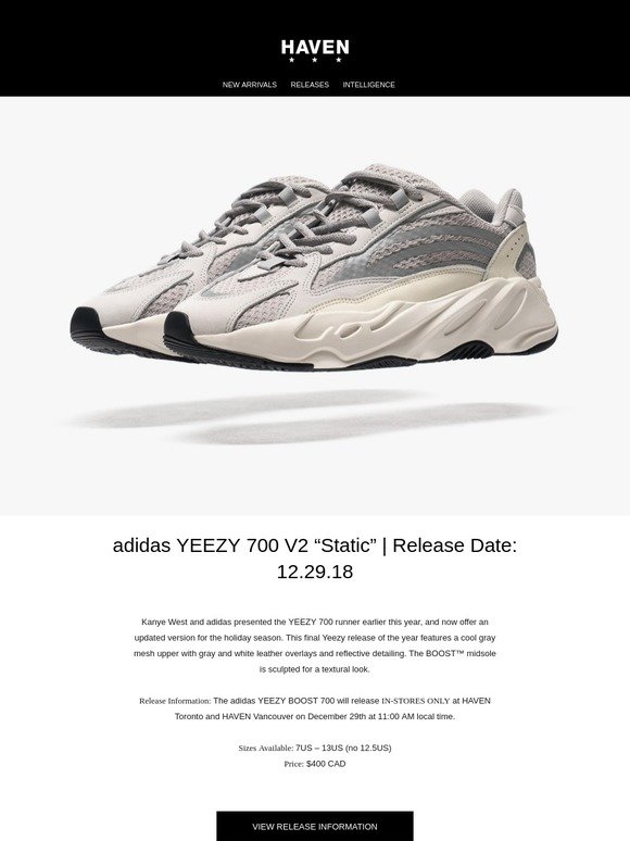 haven yeezy 700