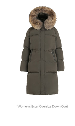 woolrich ester oversize