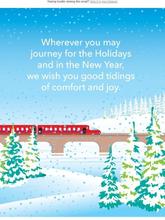 Season's greetings from Rail Europe