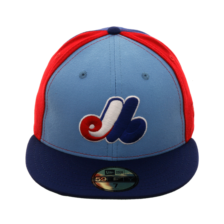 New Era Montreal Expos Glacier Blue Ice Edition 59Fifty Fitted Hat