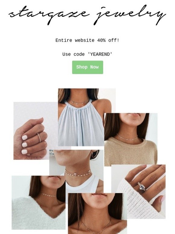 ✨ Everything 40% off! ✨