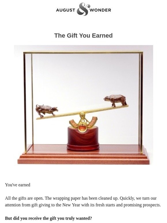 The Gift You Earned