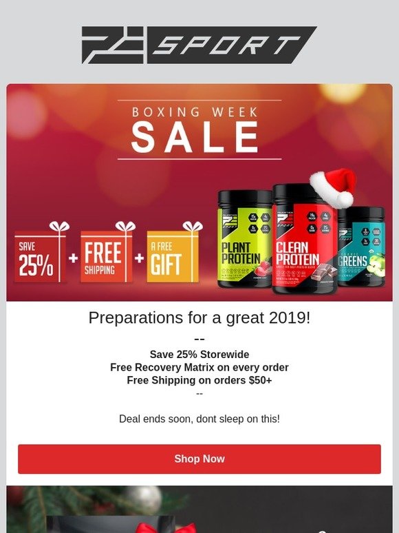 Boxing Week Continues. 3 great offers await you -