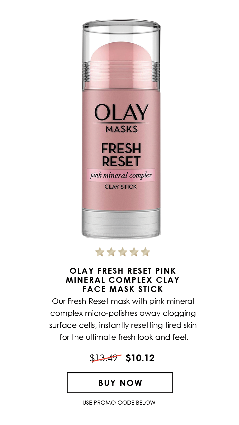 25% Off Olay mists and stick masks