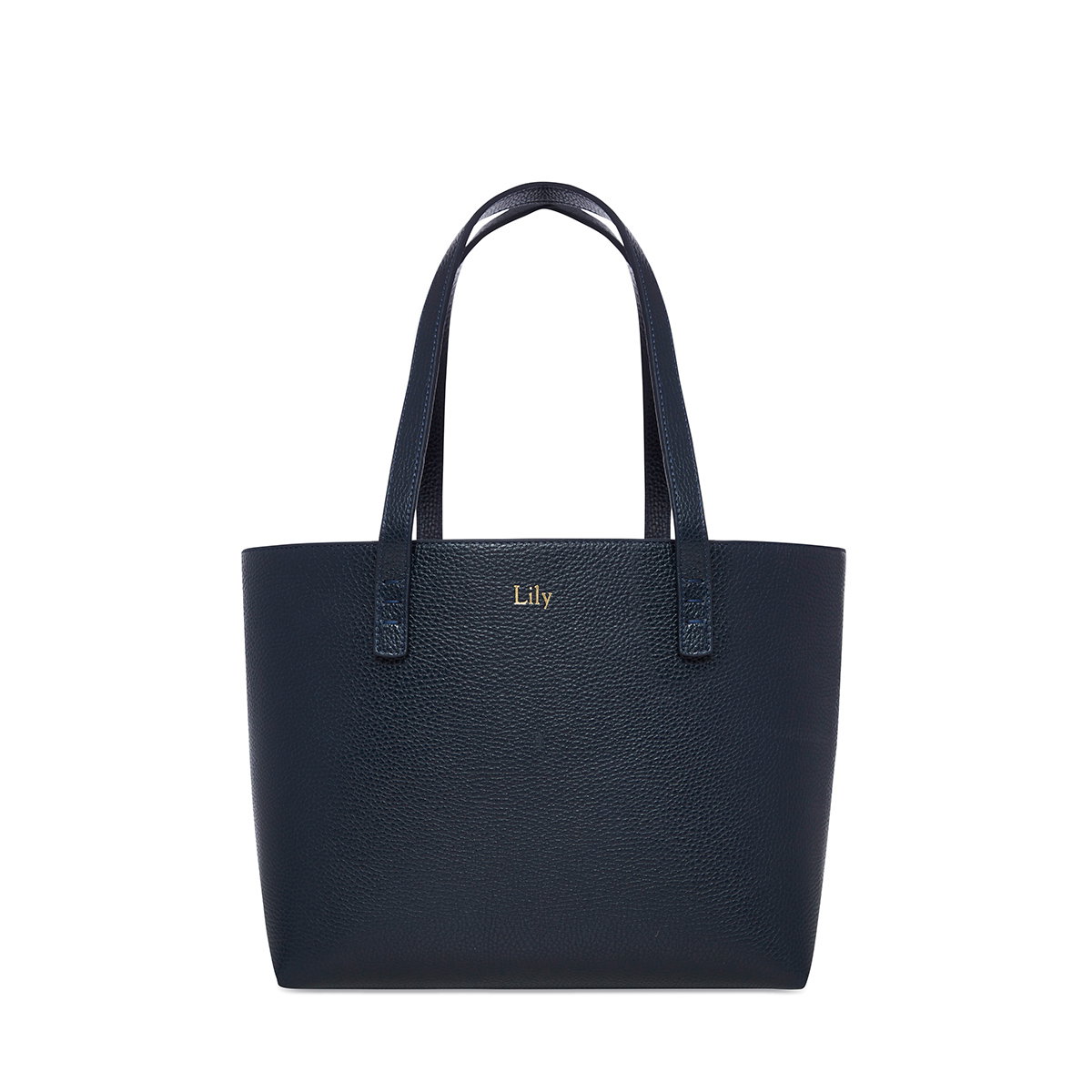 Mon Purse | Shop The Navy Blue Mini Shopper 