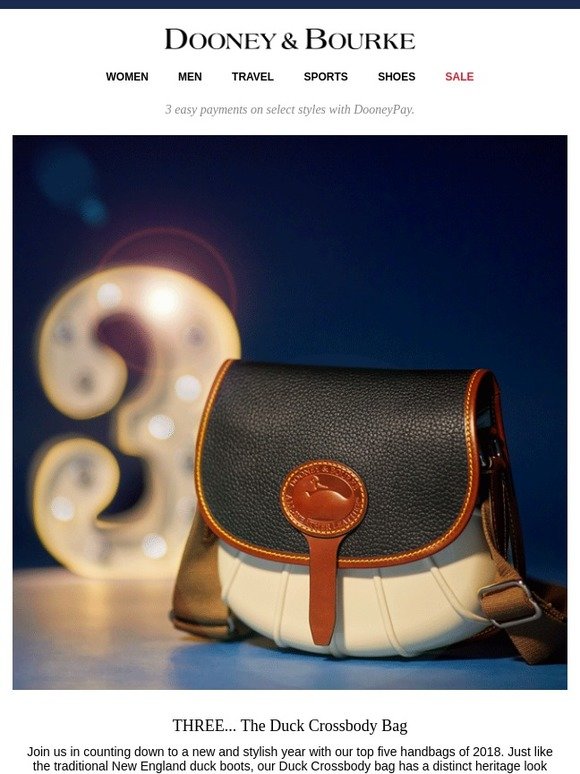 dooney & bourke duck crossbody