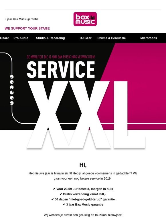 ✔ Service XXL